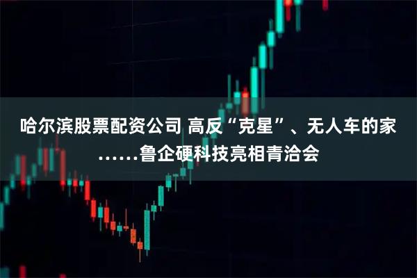 哈尔滨股票配资公司 高反“克星”、无人车的家……鲁企硬科技亮相青洽会